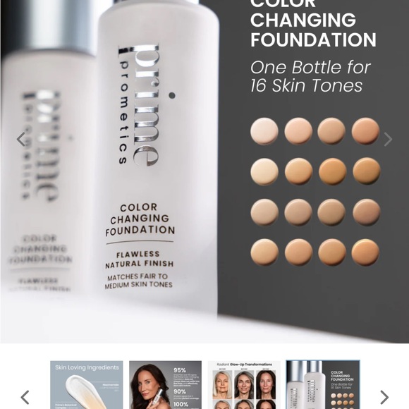 Prime prometics Prime’s  color changing foundation NEW in BOX - Picture 9 of 9
